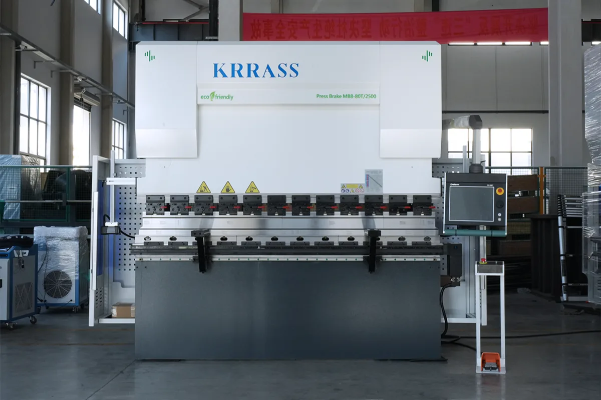 MB8-80T2500 DELEM DA66T 6+1 Axis 80Ton CNC Press Brake, Sheet